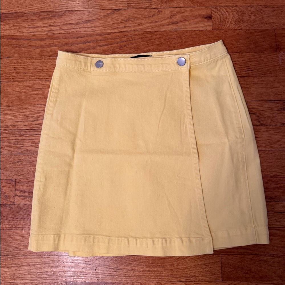 J. Crew Sunny Yellow Mini Skirt
